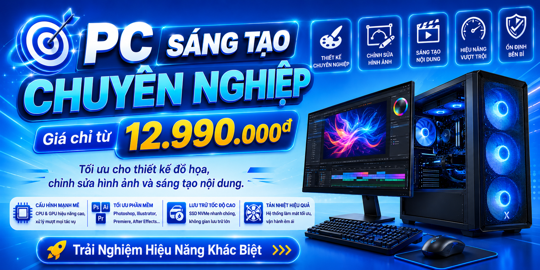 banner pc sáng tạo chuyên nghiệp chỉ từ 12.990.000
